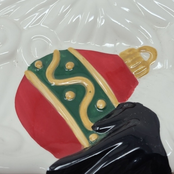SANTA SERVING PLATE / COOKIES FOR SANTA PLATE - Picture 3 of 5